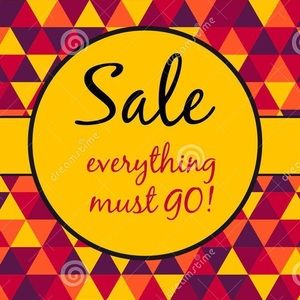 Just posted new items!  Everything must go!